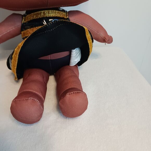 LOL Surprise Plush Doll 15" Brown Face Eyes Yellow Hair Queen Bee Curly Girl Toy - Picture 7 of 15